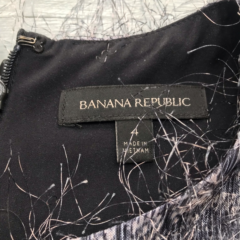 Banana Republic Python Pattern, Cap Sleeve, Mohai… - image 2